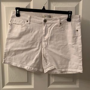 Jalete Jeans White Jean Shorts